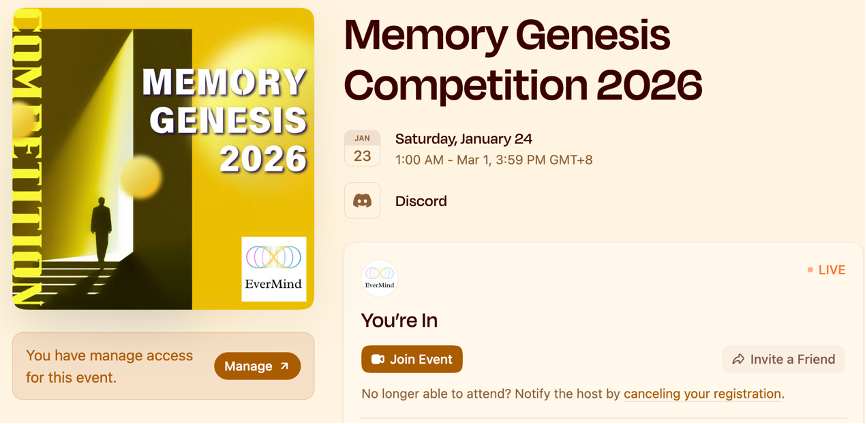 The competition